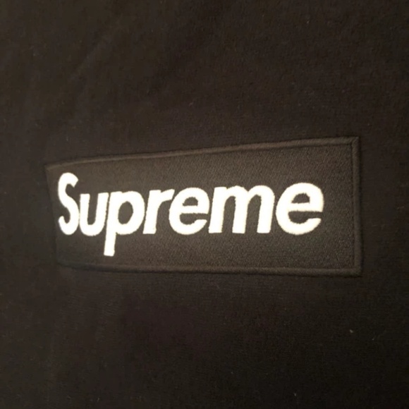 Supreme Black Box Logo Crew Neck - Picture 2 of 8